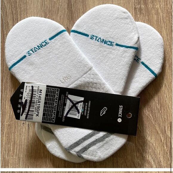 (5) New Stance No Show Socks,L - Picture 4 of 7